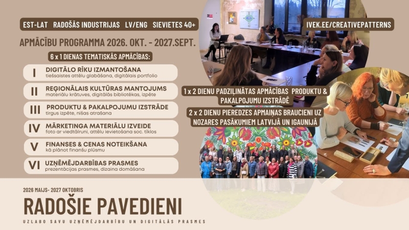 foto ar pasākuma programmu