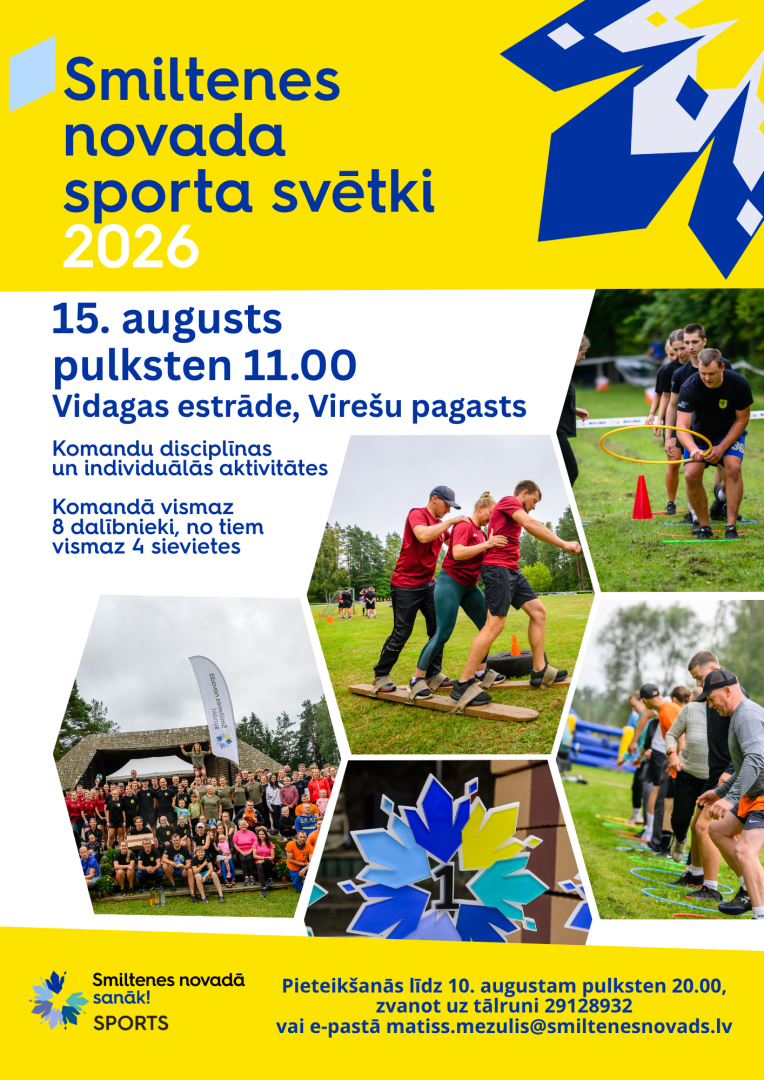 Smiltenes novada sporta svētki 2026