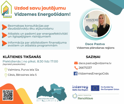 Uzdod savu jautājumu Vidzemes EnergoGidam plakāts
