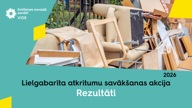 Lielgabarīta atkritumu savākšanas akcija 2026, rezultāti
