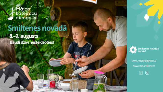 Mājas kafejnīcu dienas Smiltenes novads 