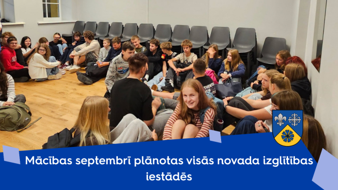 Mācību evakuācijas Smiltenes novada skolās