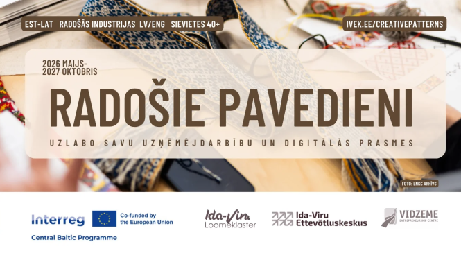 foto baneris radošie pavedieni