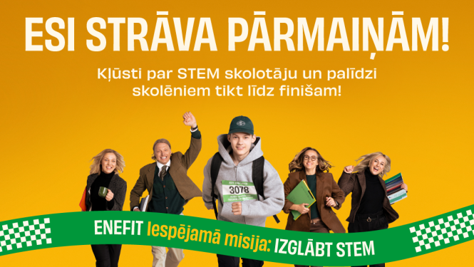 Esi stāva pārmaiņām!