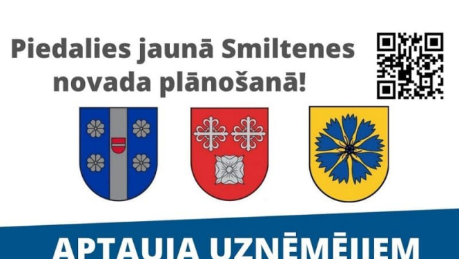 APTAUJA UZŅĒMĒJIEM par jaunizveidojamā Smiltenes novada teritorijas attīstību