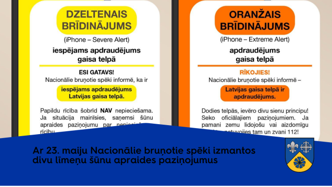Šūnu apraides paziņojums