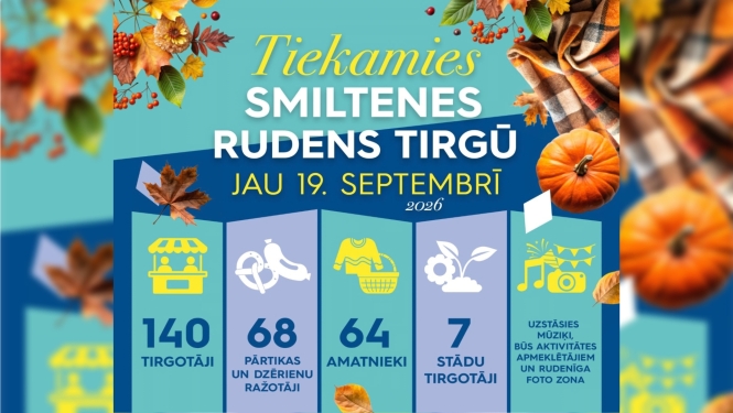 foto informatīvs baneris – rudens gadatirgus 