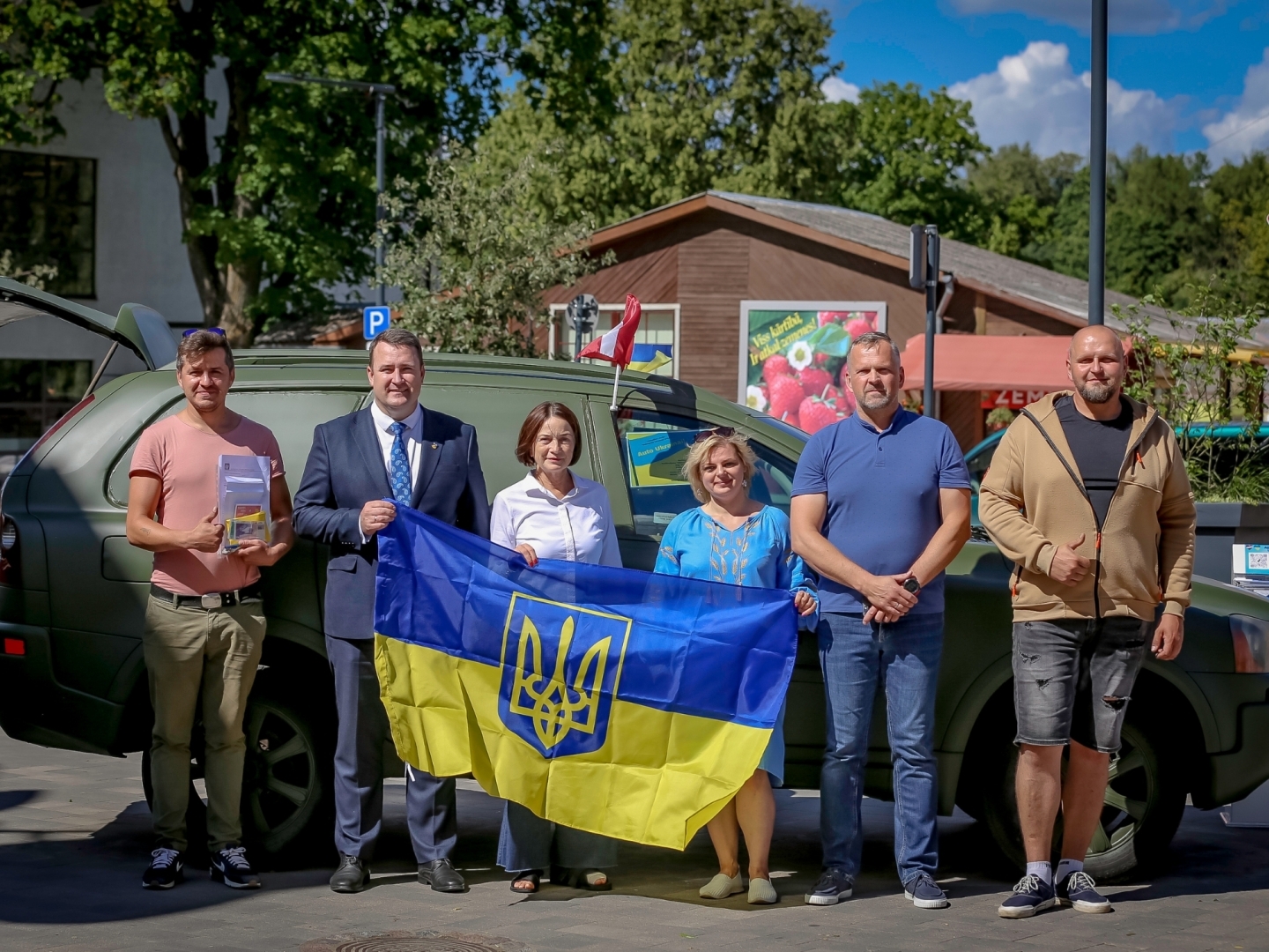 Ukrainas atbalsta pasakums