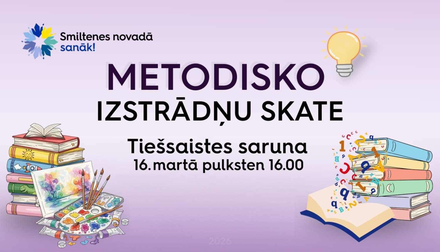 Metodisko izstrādņu skates zoom afiša