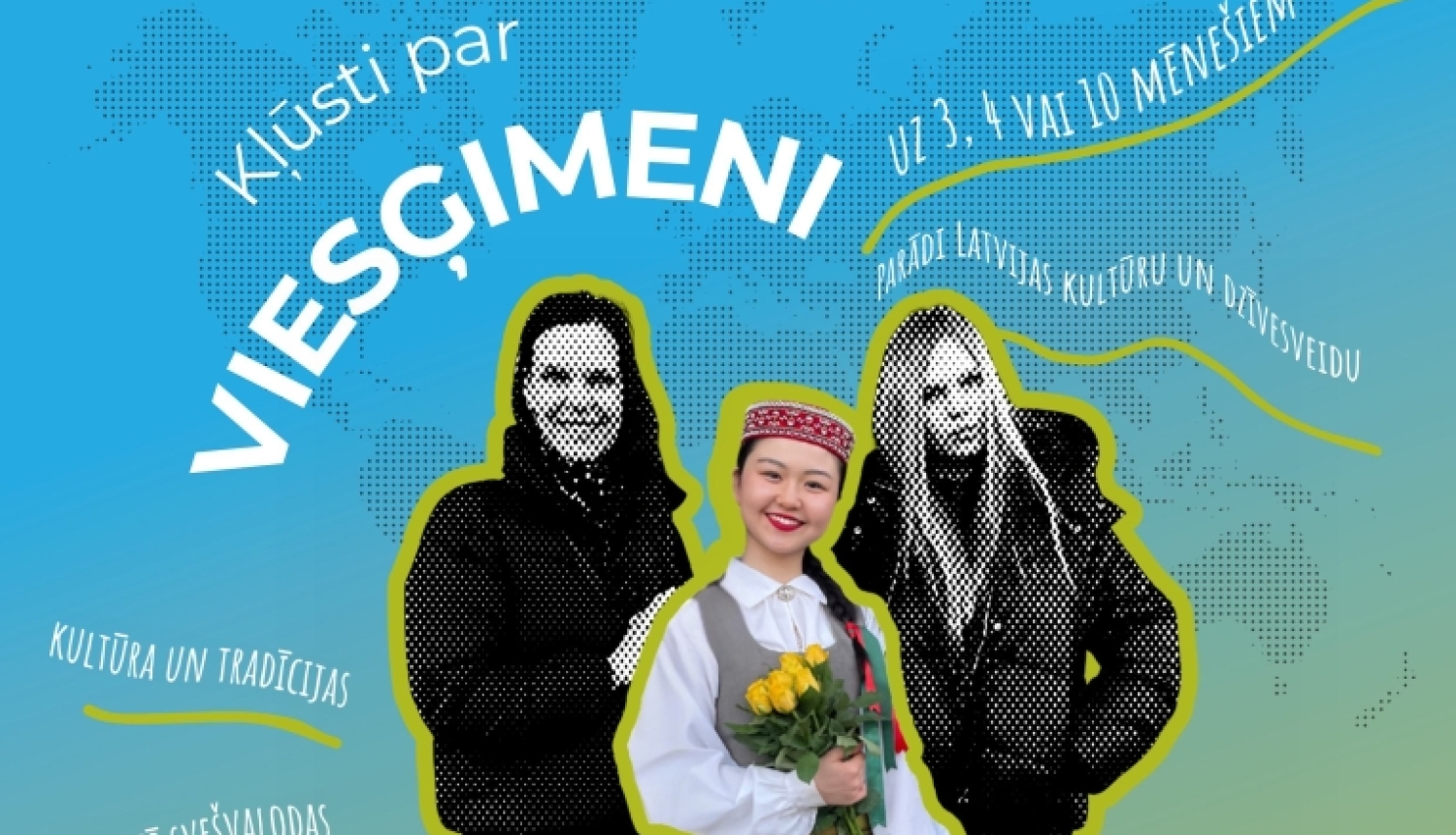 Kļūsti par viesģimeni!