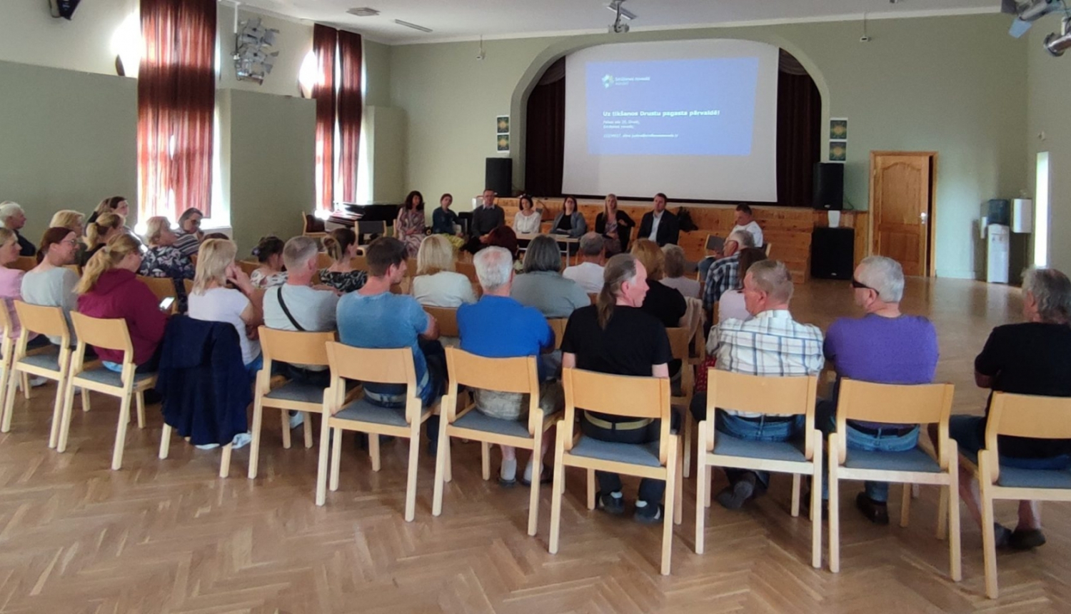 Biežāk jāsanāk kopā – secina Drustu pagasta iedzīvotāji