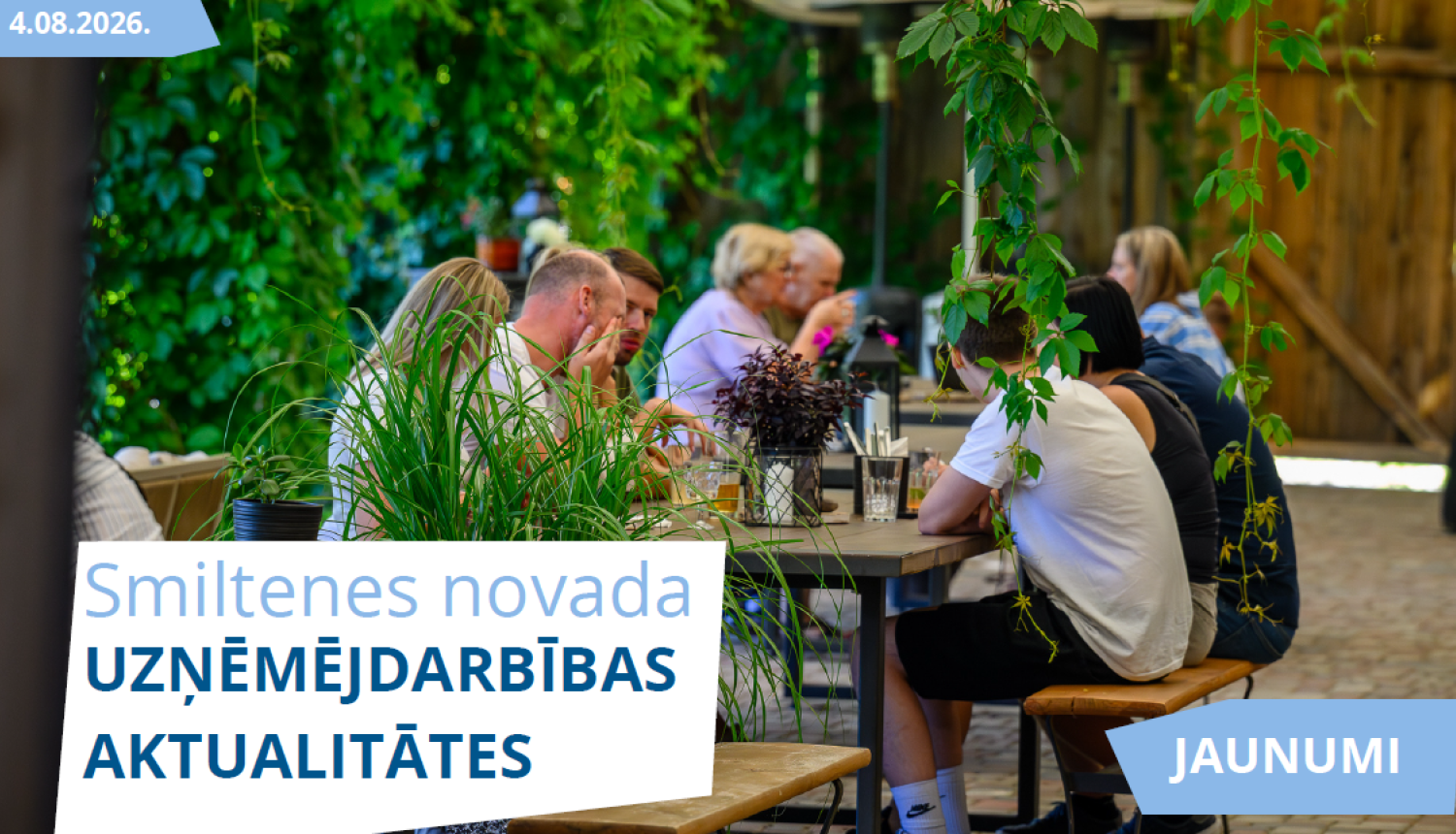 foto informatīvs baneris – uzņēmējdarbības aktualitātes 
