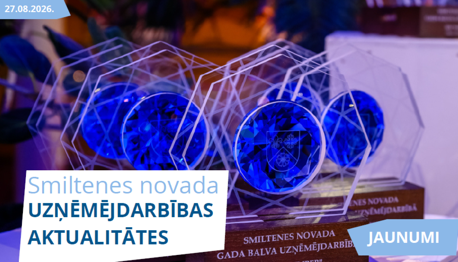 foto ar uzņēmējdarbības gada balvām 