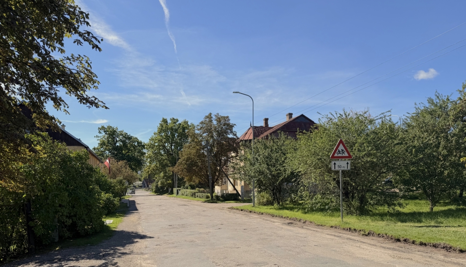 foto ar vaļņu ielu