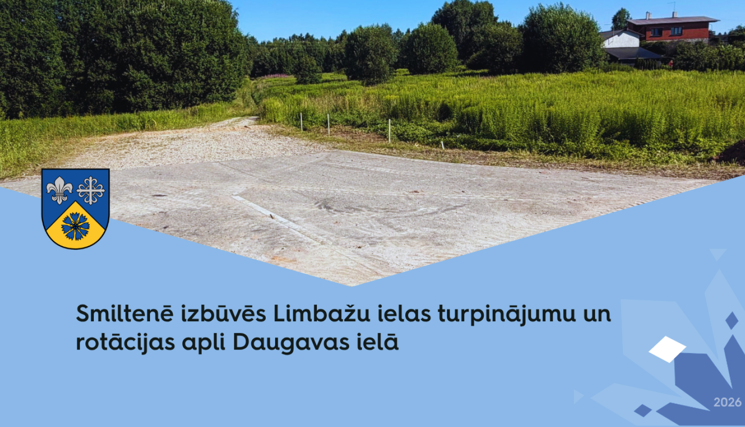 Vizuālis par Limbažu ielas turpinājuma izbūvi