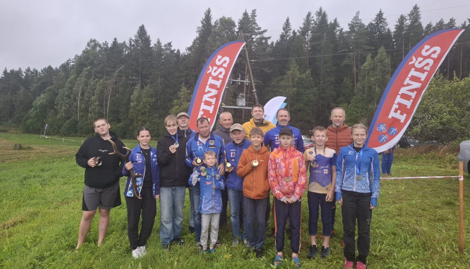 smiltenes azimuts orientēšanās sportisti