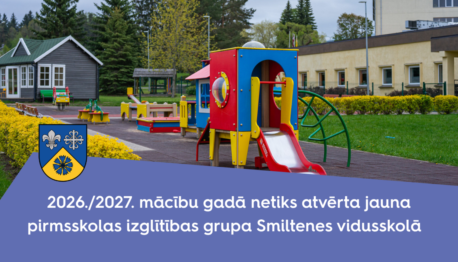 Smiltenes viudsskolā neatvērs jaunu PII grupu