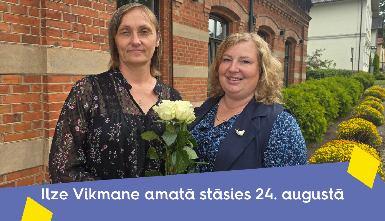 Palsas pamatskolas direkotre Ilze Vikmane