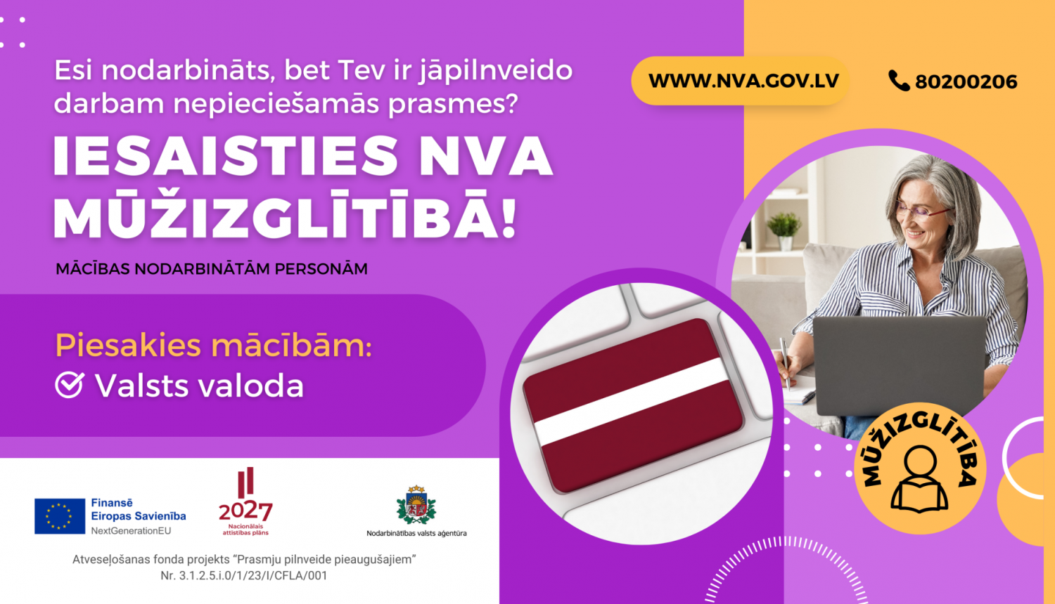 foto ,iesaisties nva mūžizglītībā