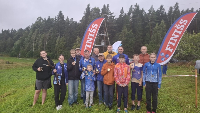 smiltenes azimuts orientēšanās sportisti