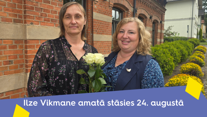 Palsas pamatskolas direkotre Ilze Vikmane