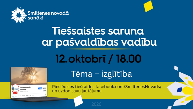 Tiešsaistes sarunas ar pašvaldības vadību 