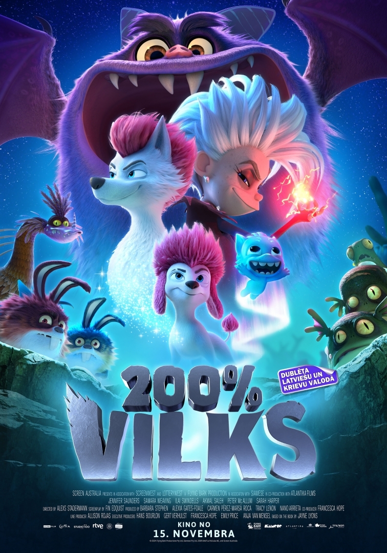 200% vilks - plakāts