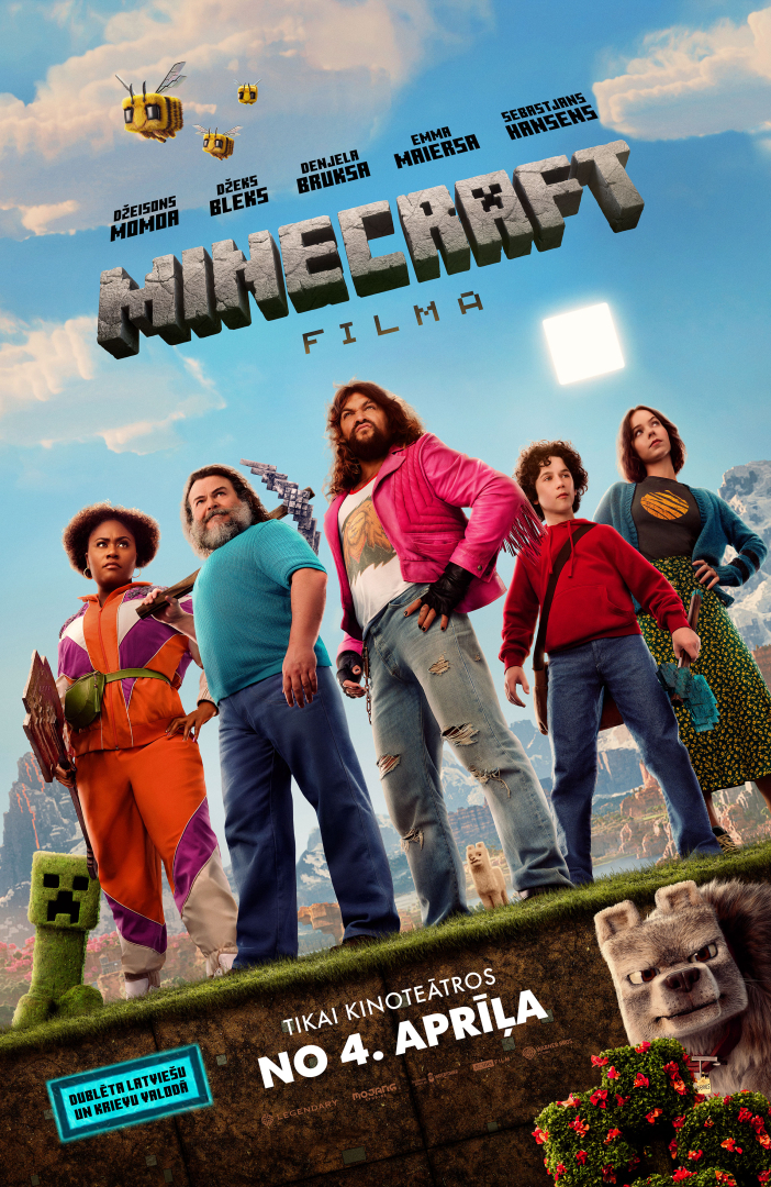 Minecraft filma - plakāts