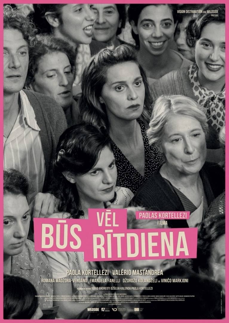 Vēl būs rītdiena / C'è ancora domani poster