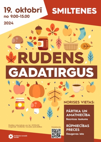 Smiltenes rudens gadatirgus afiša