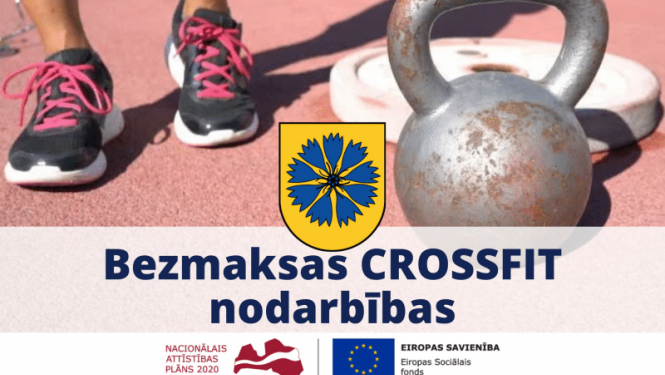 CROSSFIT nodarbības marta sestdienās