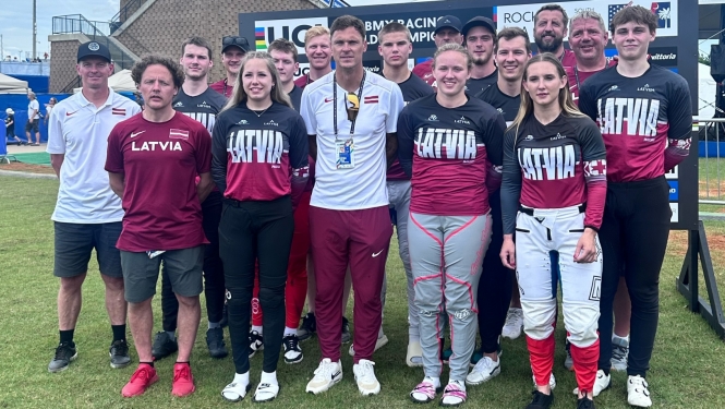 Izšķirošajām UCI BMX PČ cīņām kvalificējas seši Latvijas sportisti