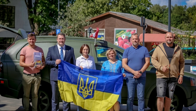 Ukrainas atbalsta pasakums