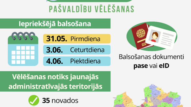 Pašvaldību vēlēšanās būs iespēja balsot jebkurā Smiltenes novada vēlēšanu iecirknī