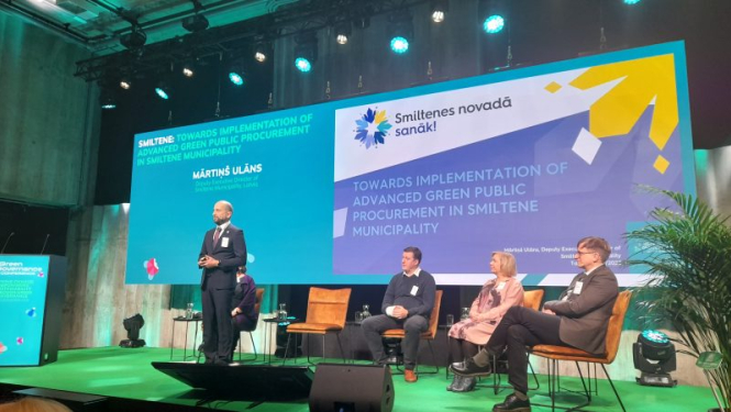 Smiltenes novads tiek pārstāvēts starptautiskā zaļās pārvaldības konferencē Tallinā