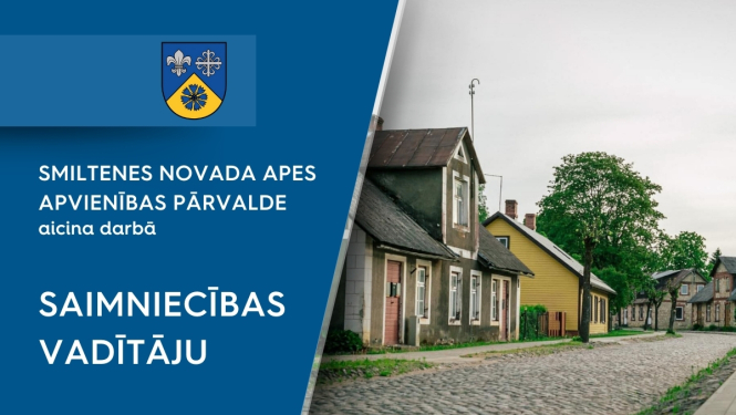 Smiltenes novada Apes apvienības pārvalde aicina darbā saimniecības vadītāju