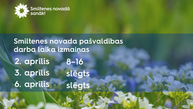 Darba laika izmaiņas Lieldienās