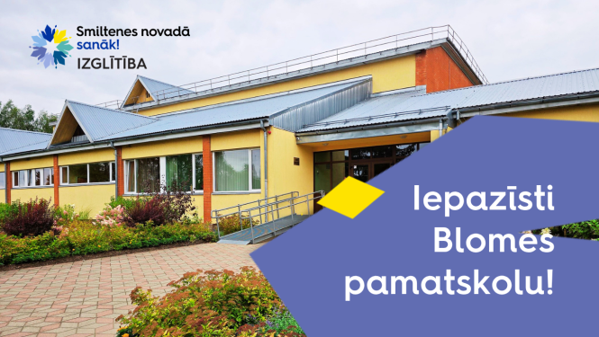 Sākusies uzņemšana Blomes pamatskolas pirmajā klasē