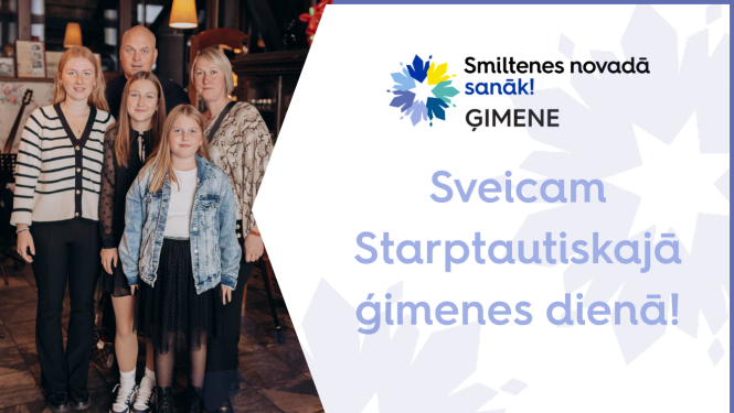 Apsveikums Starptautiskajā ģimenes dienā 2026