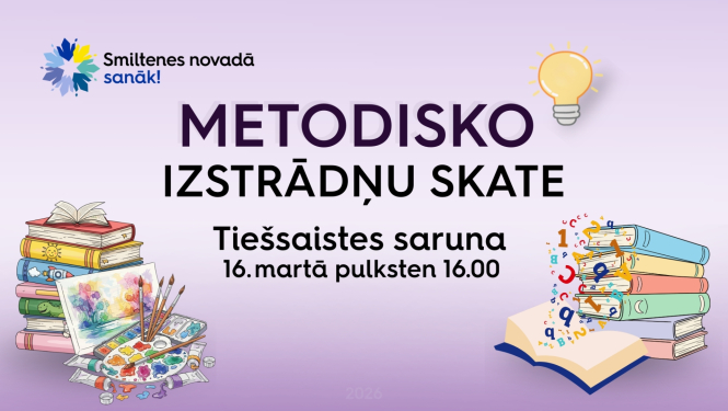 Metodisko izstrādņu skates zoom afiša