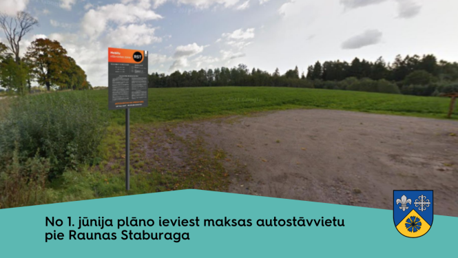 Raunas Staburaga autoostāvieta