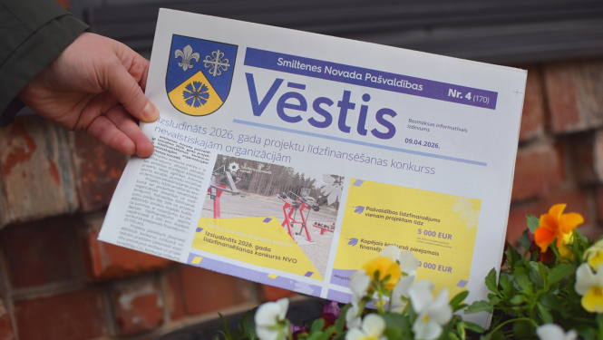 "Smiltenes Novada Pašvaldības Vēstis" aprīļa numurs