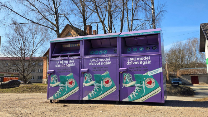 apģērbu konteineri