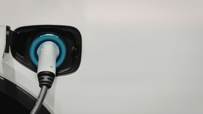 FOTO AR ELEKTRO AUTO UZLĀDES LIGZDU 