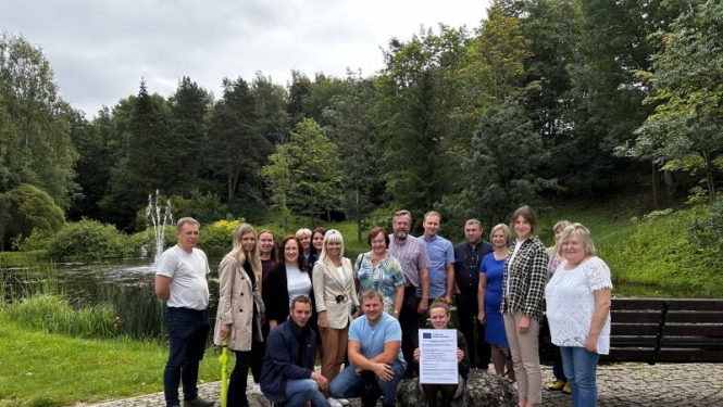 Projekta “Green palette V.2.0” ietvaros Smiltenē aizvadīts seminārs par vides pārvaldību un ūdenstilpju apsaimniekošanu