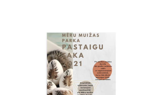 Izbaudiet Lieldienu taku Mēros