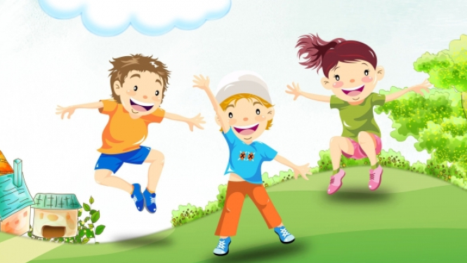 Afiša nometnei ''Skrienam kopā''