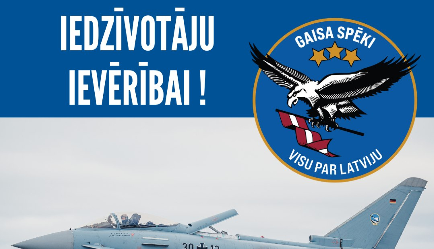 Iedzīvotāju ievērībai