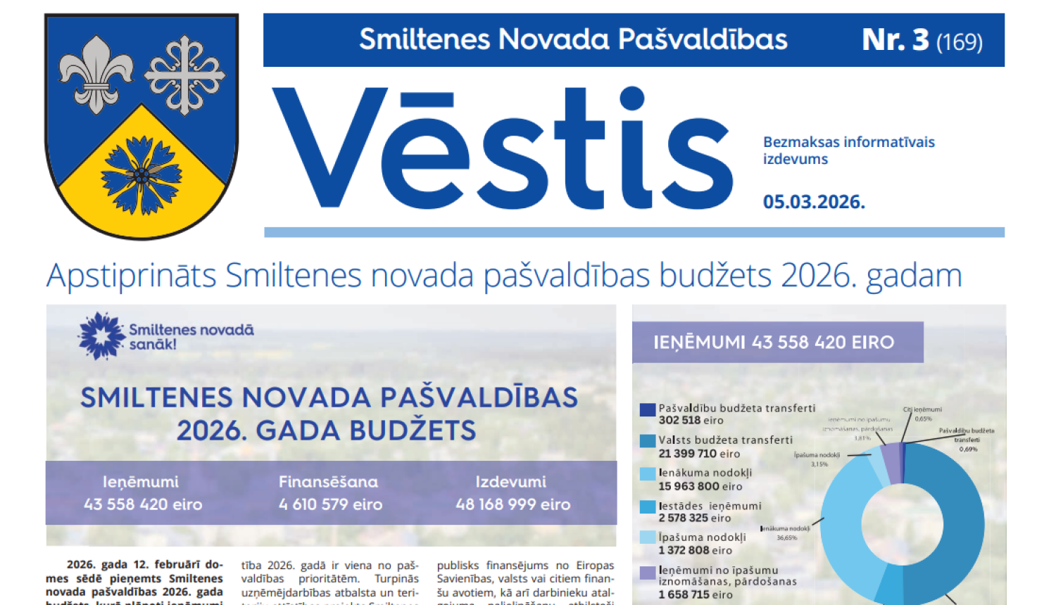 Smiltenes novada pašvaldības vēstis