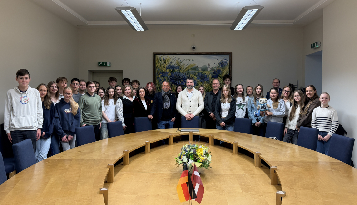 Smiltenē viesojās delegācijas no sadraudzības pilsētas Villihas